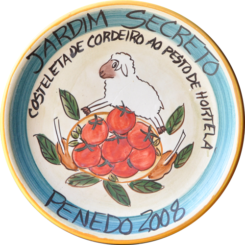 Prato Boa Lembrança 2008: COSTELETA DE CORDEIRO AO PÊSTO DE HORTELÃ