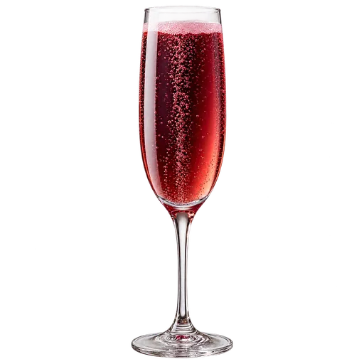 Kir Royal sem álcool — imagem criada por IA